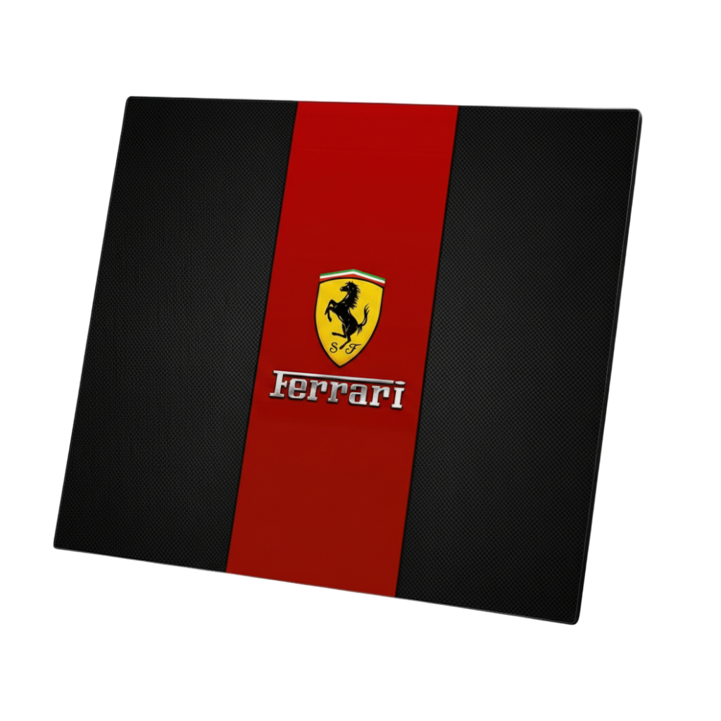 Plaque aluminium Ferrari