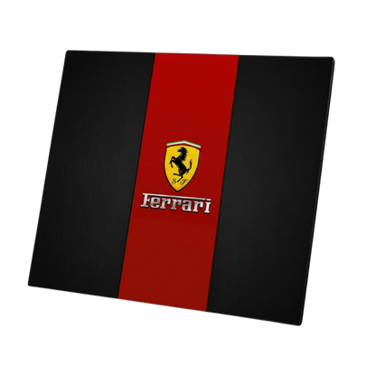Plaque aluminium Ferrari