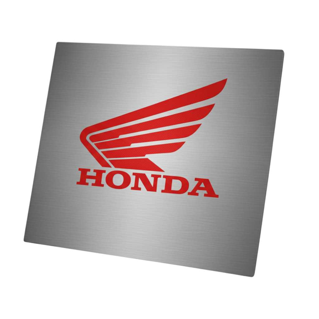 Plaque aluminium Honda / Moto