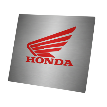 Plaque aluminium Honda / Moto