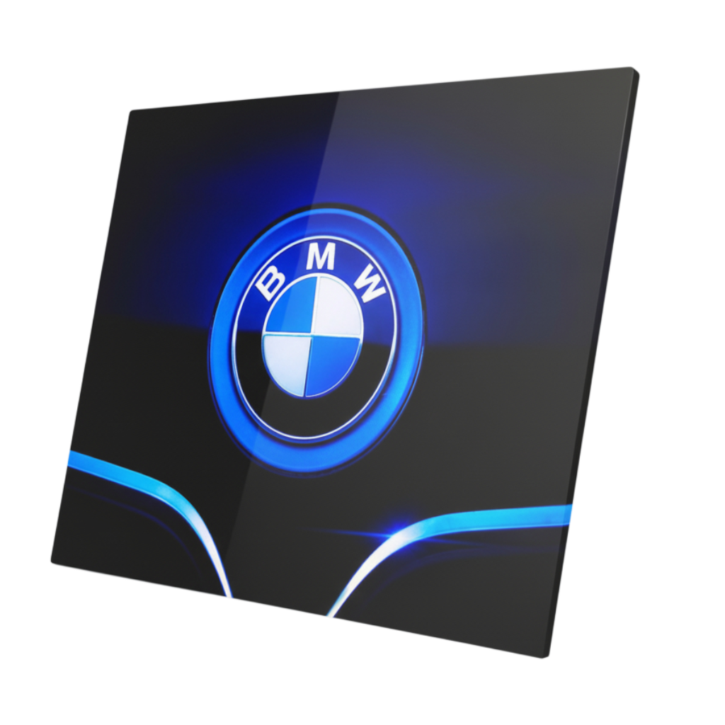 Plaque aluminium BMW / Calandre