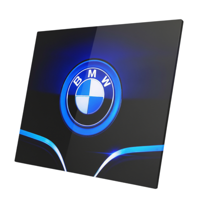 Plaque aluminium BMW / Calandre