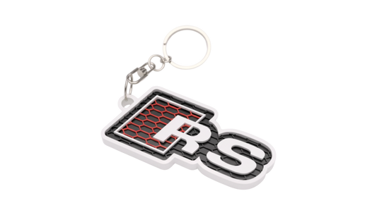 Porte-clé Audi / RS nid d'abeille