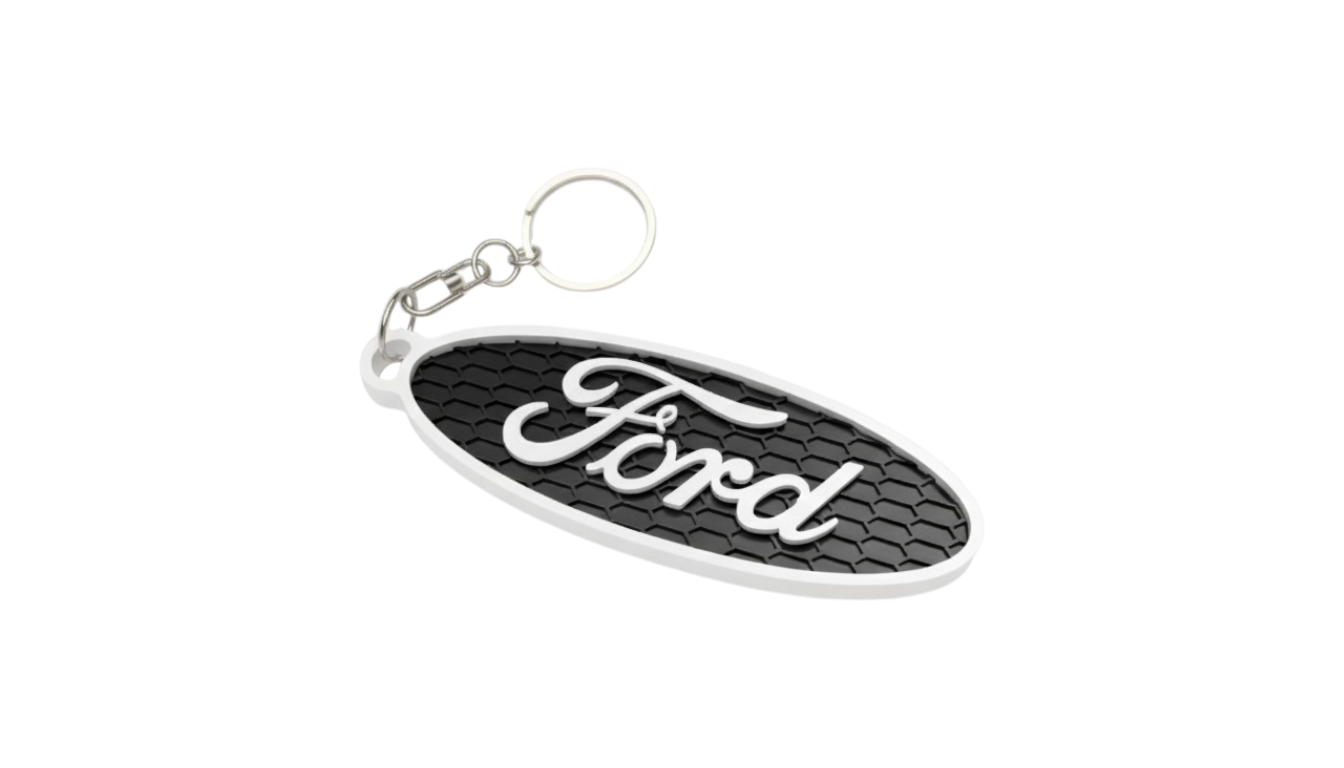 Porte-clé Ford / Nid d'abeille